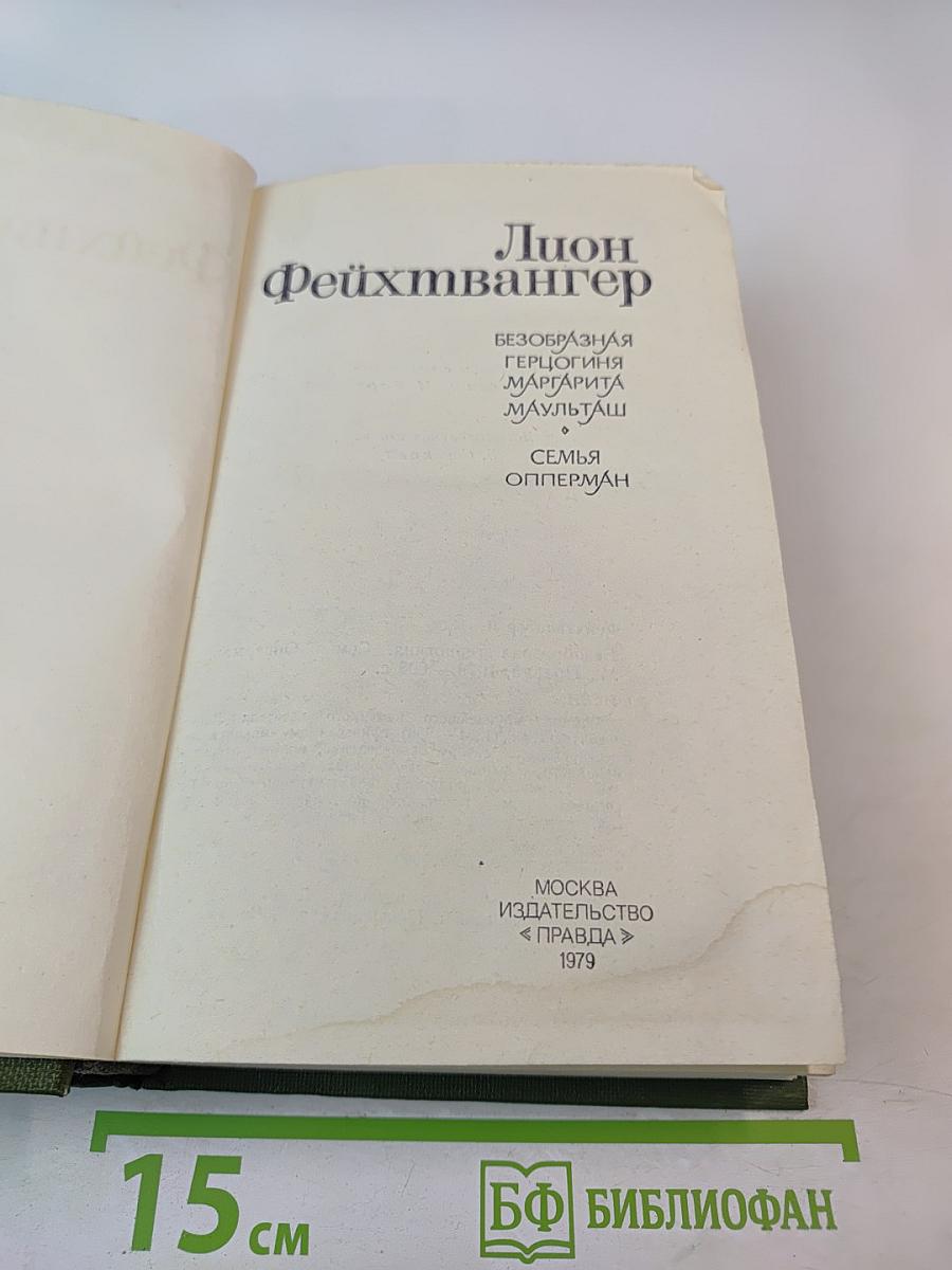 Безобразная герцогиня. Семья Опперман