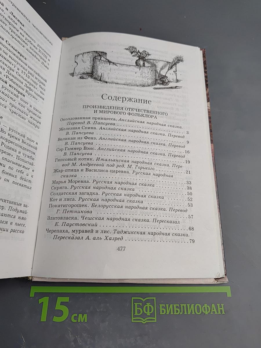 Книжная полка 5 класс. Книга для чтения