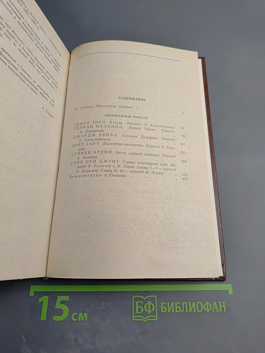 Американская повесть. Книга первая