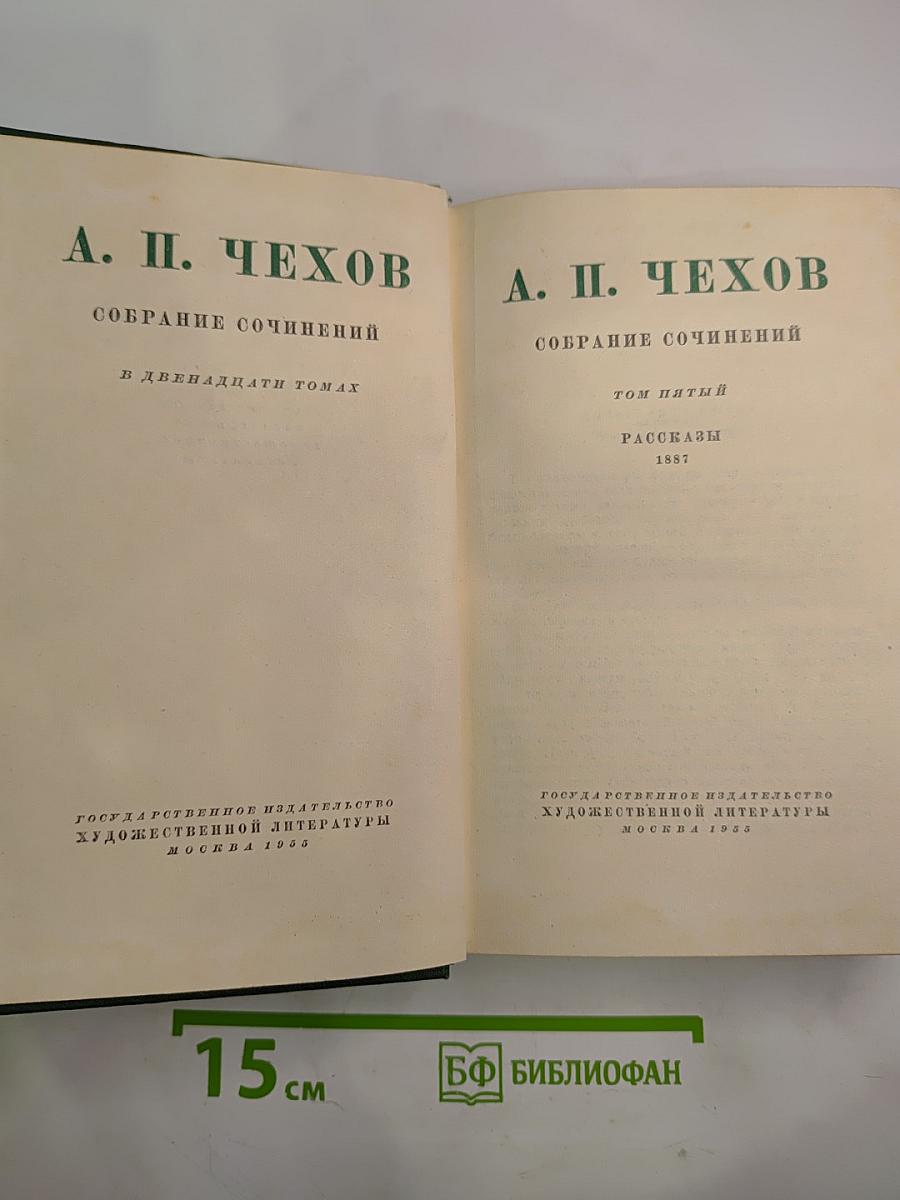 Собрание сочинений. Том пятый. Рассказы 1887