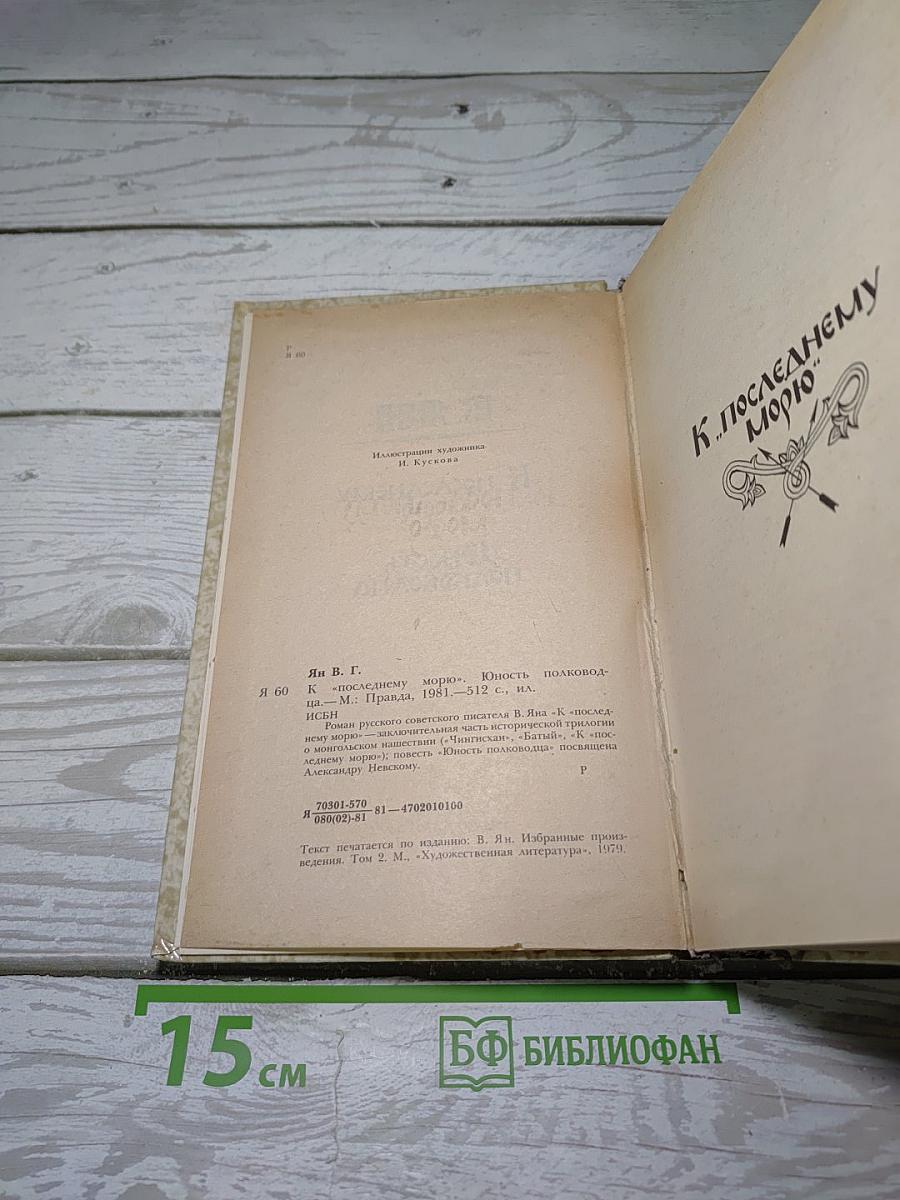 К последнему морю. Юность полководца