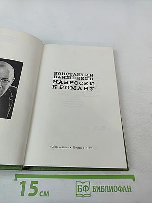 Наброски к роману