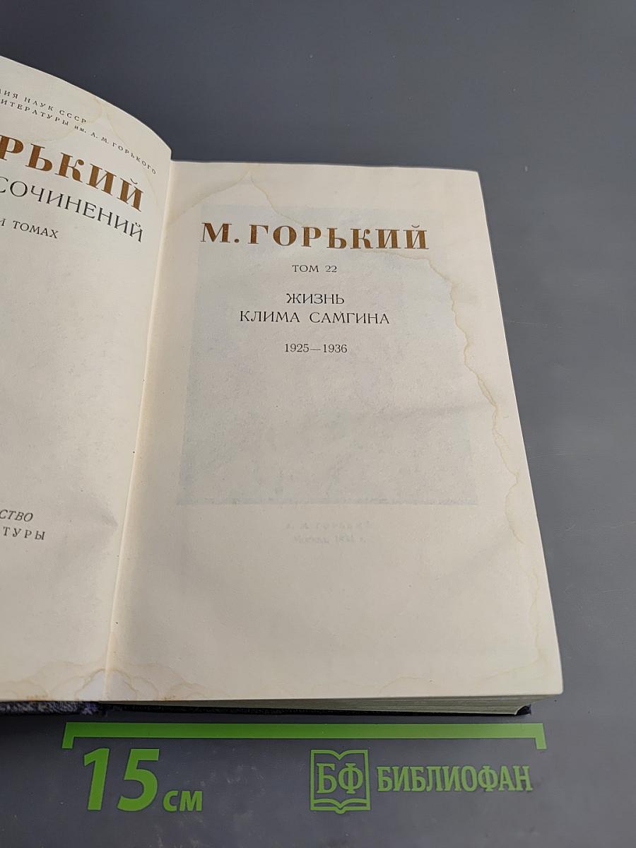 Жизнь Клима Самгина. Часть четвертая. Том 22