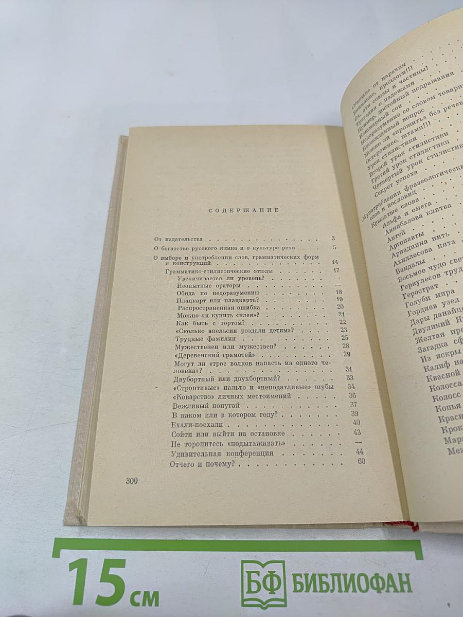 Говорите правильно. Эстетика речи