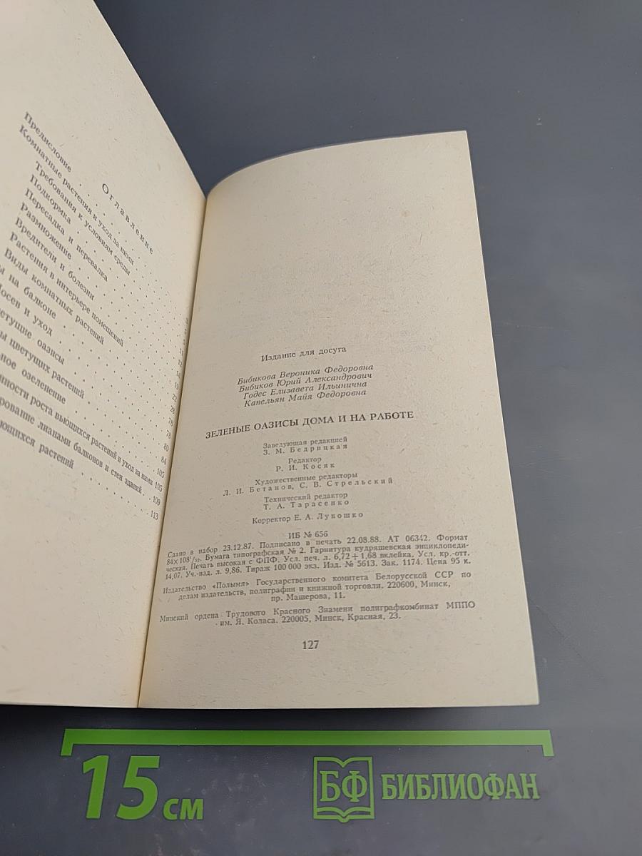 Зеленые оазисы дома и на работе