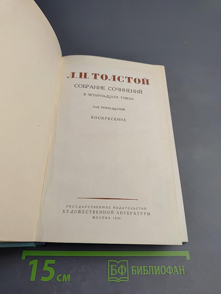 Воскресение. Том тринадцатый