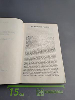 Дворянское гнездо. Накануне