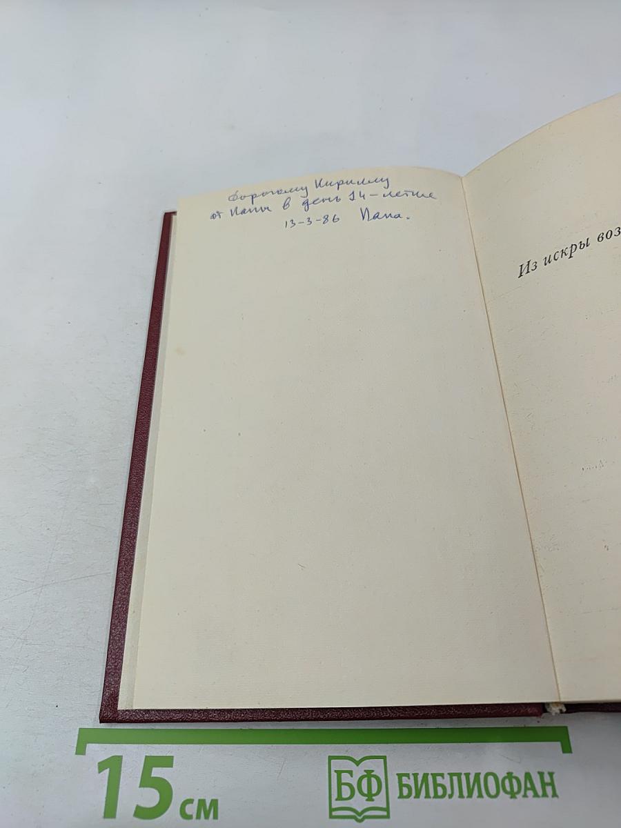 Из искры возгорится пламя...