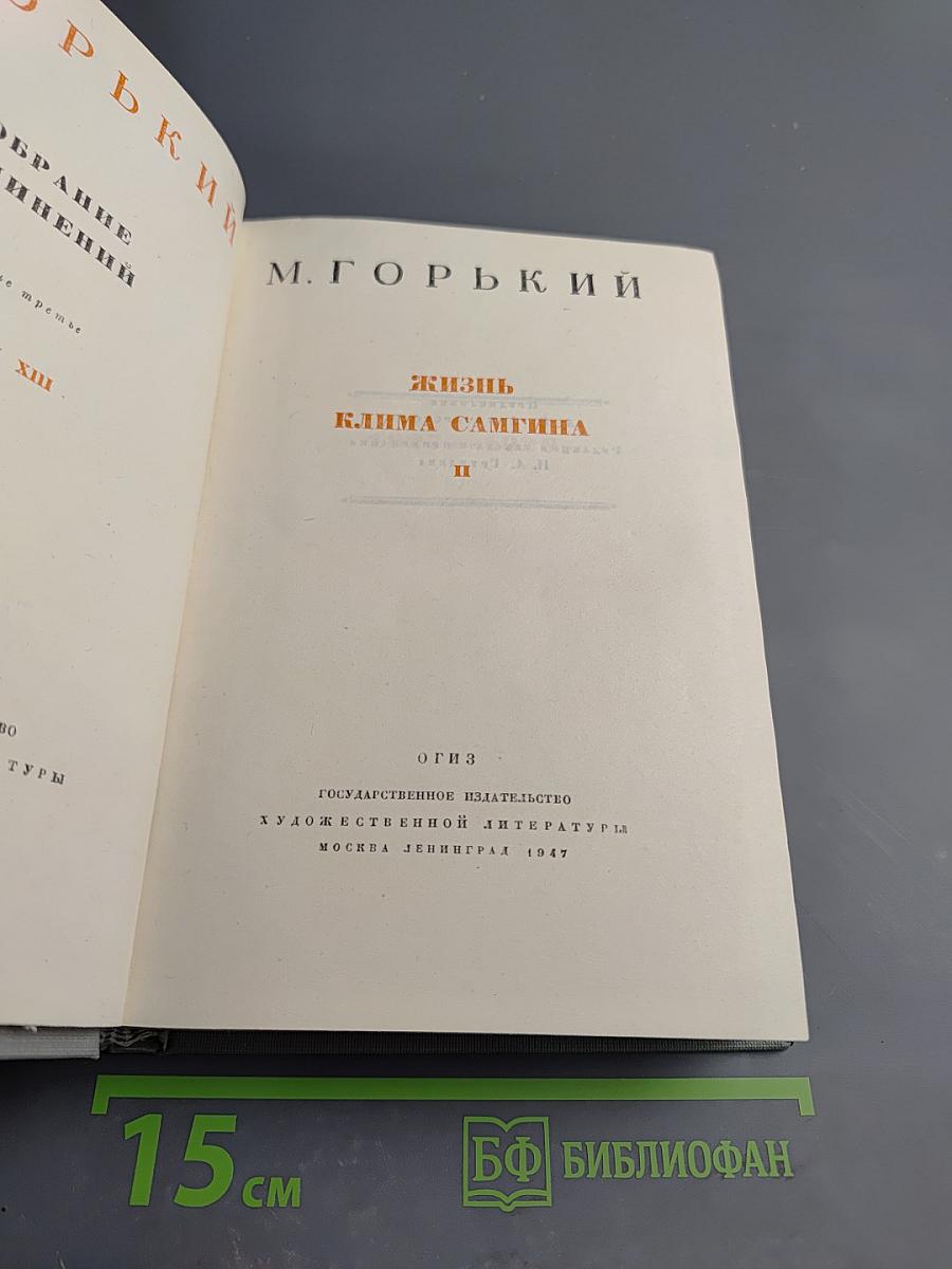 Жизнь Клима Самгина. Часть II
