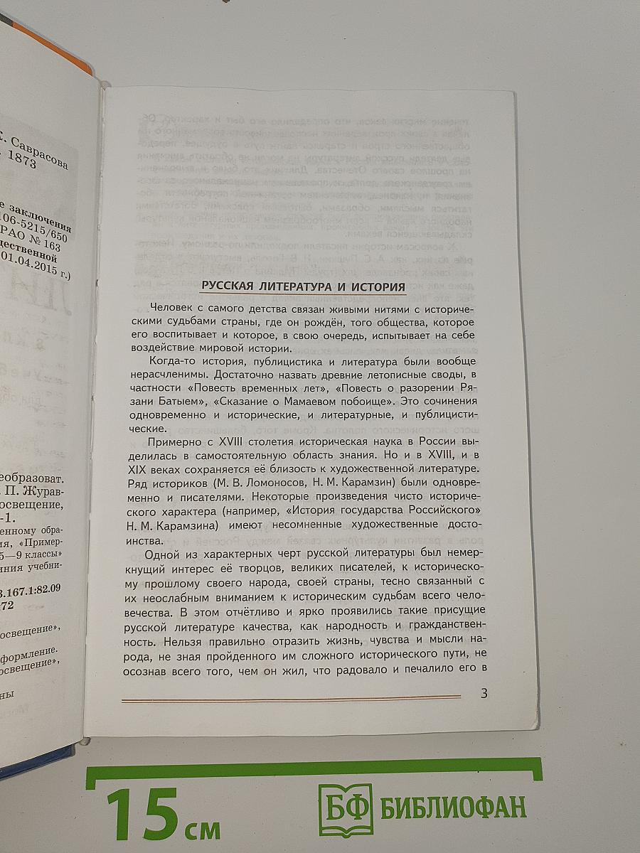Литература. 8 класс. Часть 1