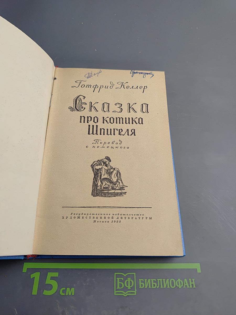Сказка про котика Шпигеля