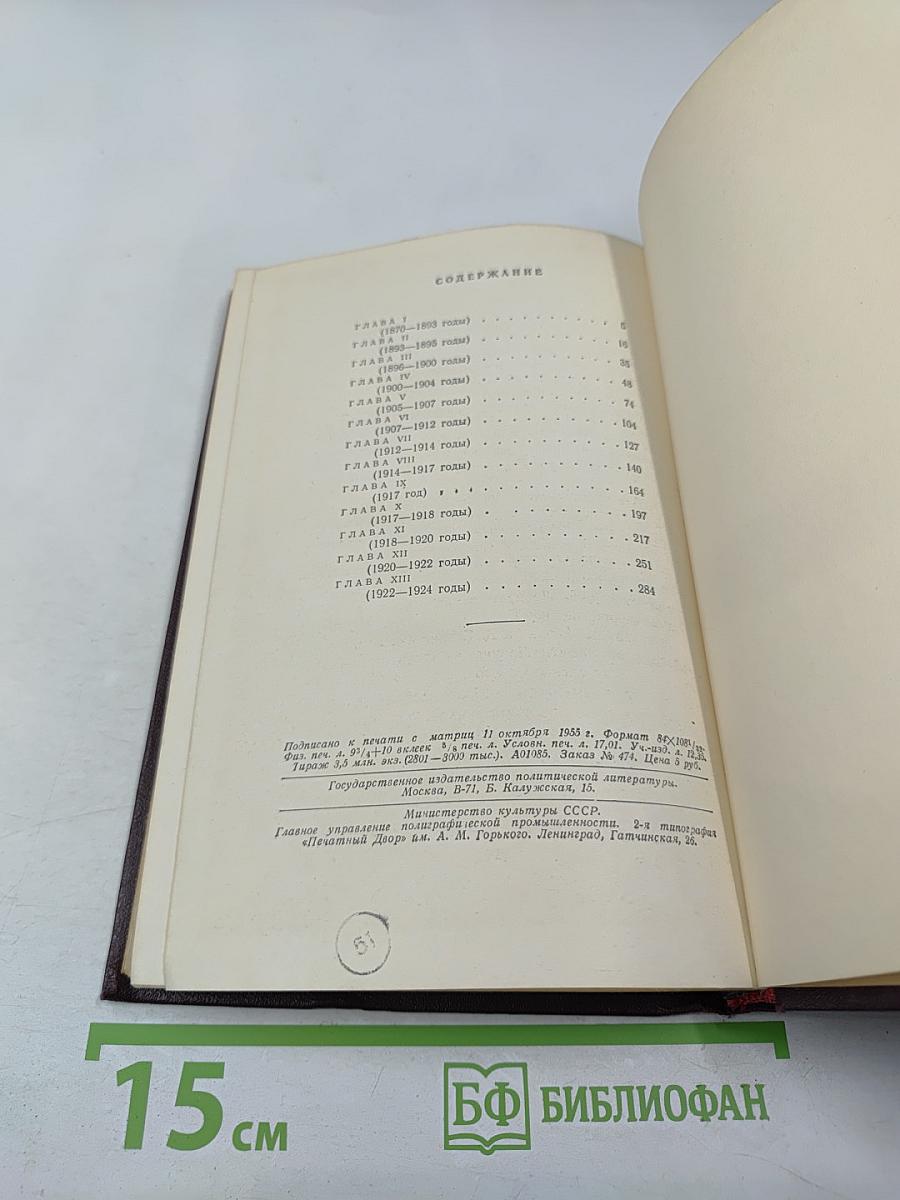 Ленин Владимир Ильич. Краткая биография