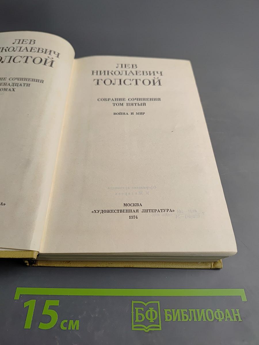 Война и мир. Том пятый