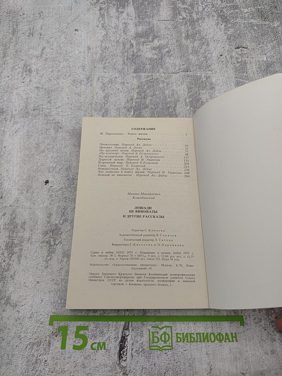 Лошади не виноваты