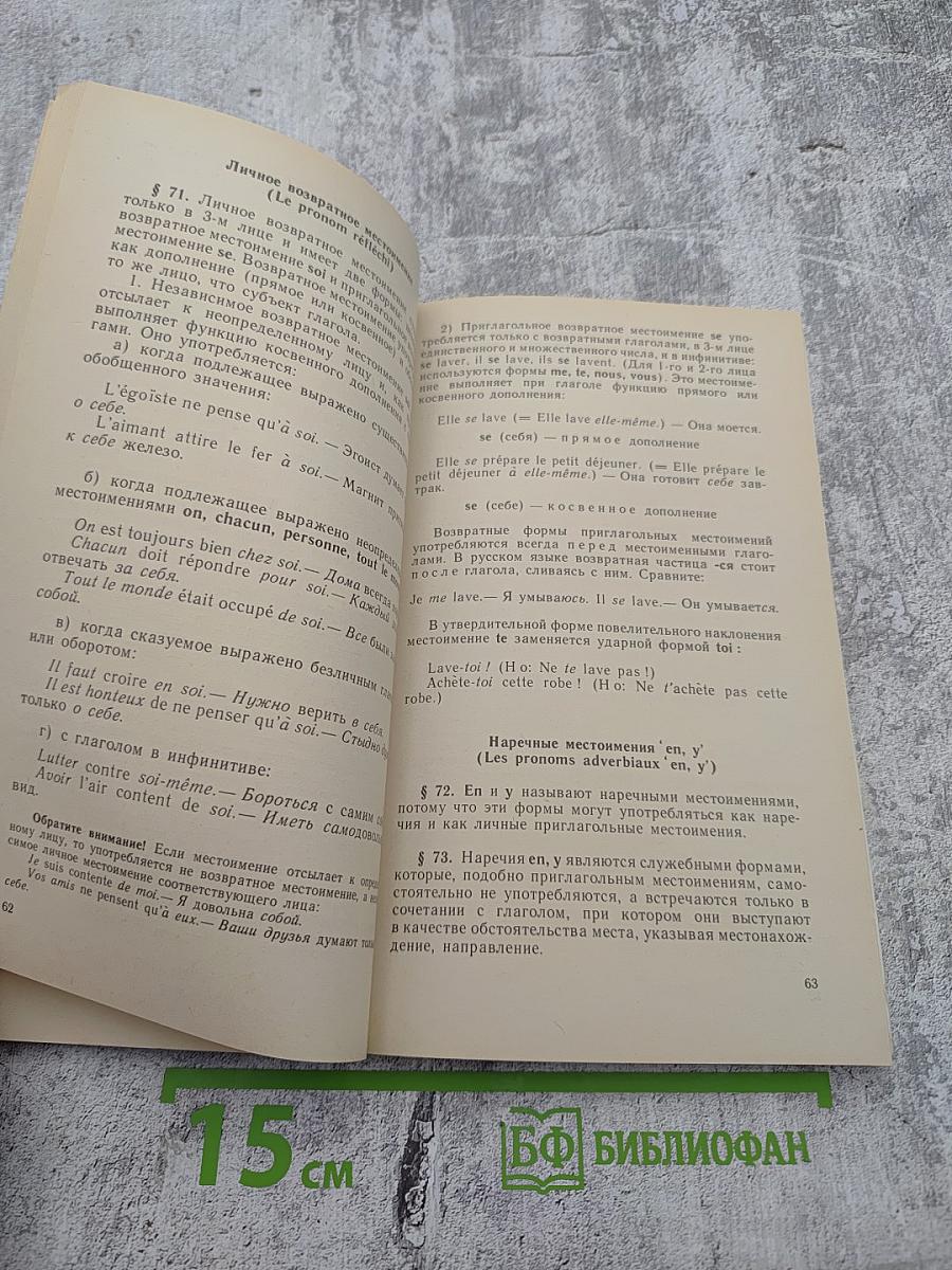 Французский язык. Краткий справочник по грамматике