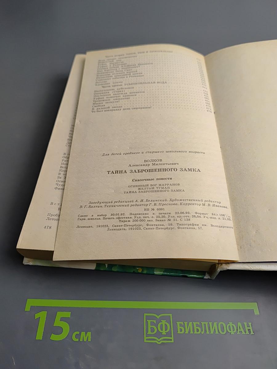 Тайна заброшенного замка