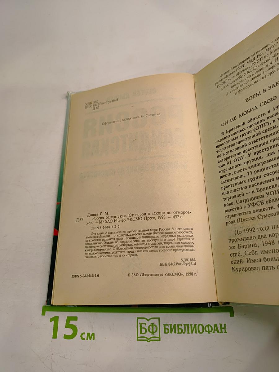Россия бандитская: От воров в законе до отморозков