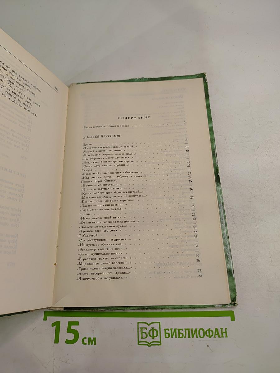 Страницы современной лирики