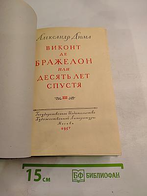 Виконт де Бражелон или Десять лет спустя. Том III
