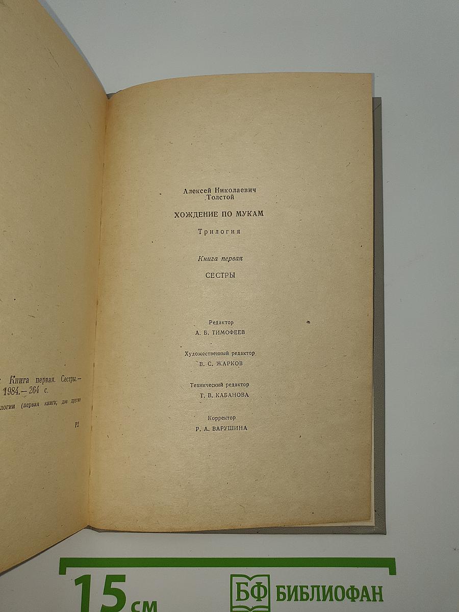 Хождение по мукам. Книга первая. Сестры