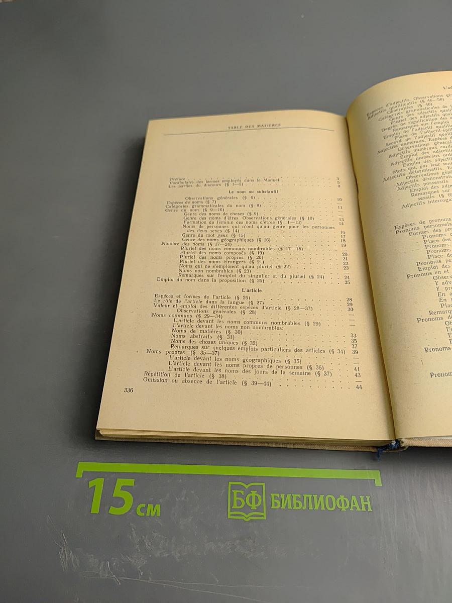 Грамматика французского языка. Часть I. Морфология и синтаксис