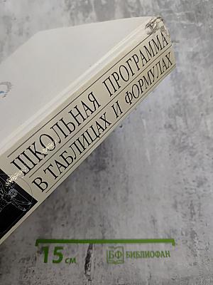 Школьная программа в таблицах и формулах. Большой универсальный справочник