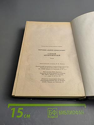 Слепой. Антимавзолей