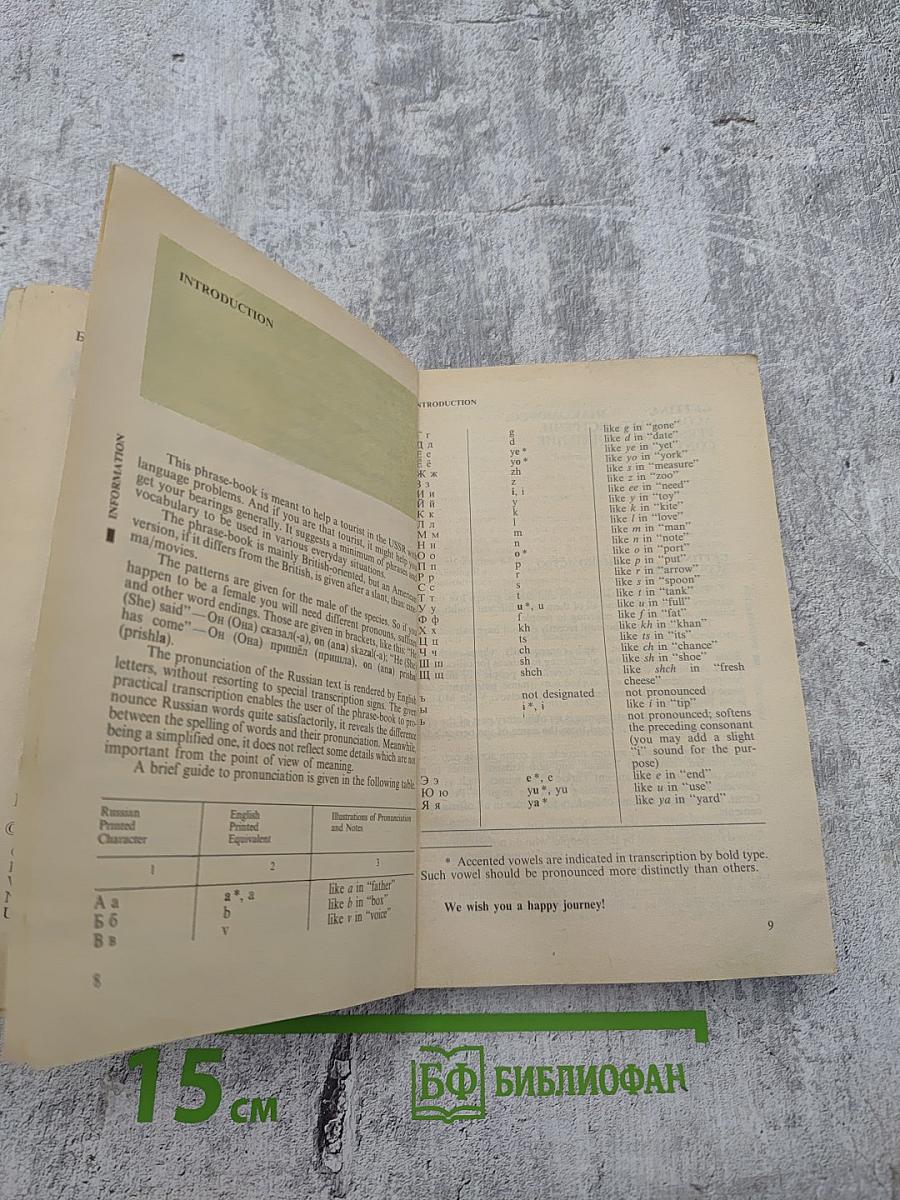 Англо-русский разговорник / English-Russian Phrase-book