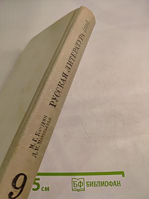 Русская литература. Учебник для 9 класса