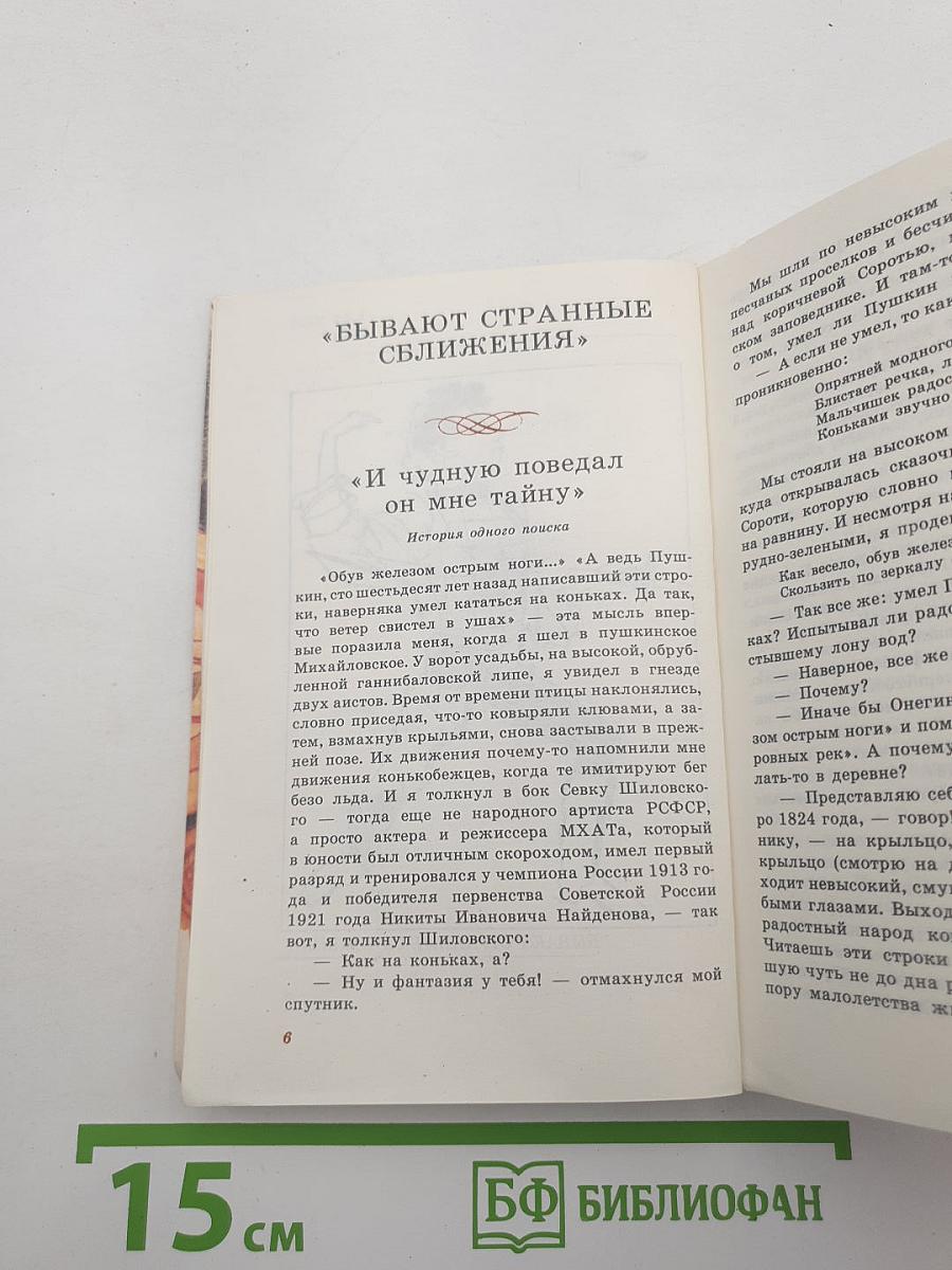 Душой исполненный полет...