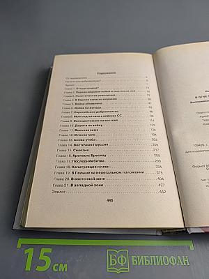 В Огне Восточного Фронта: Воспоминания добровольца войск СС