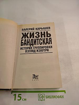 Жизнь бандитская. История группировки взгляд изнутри