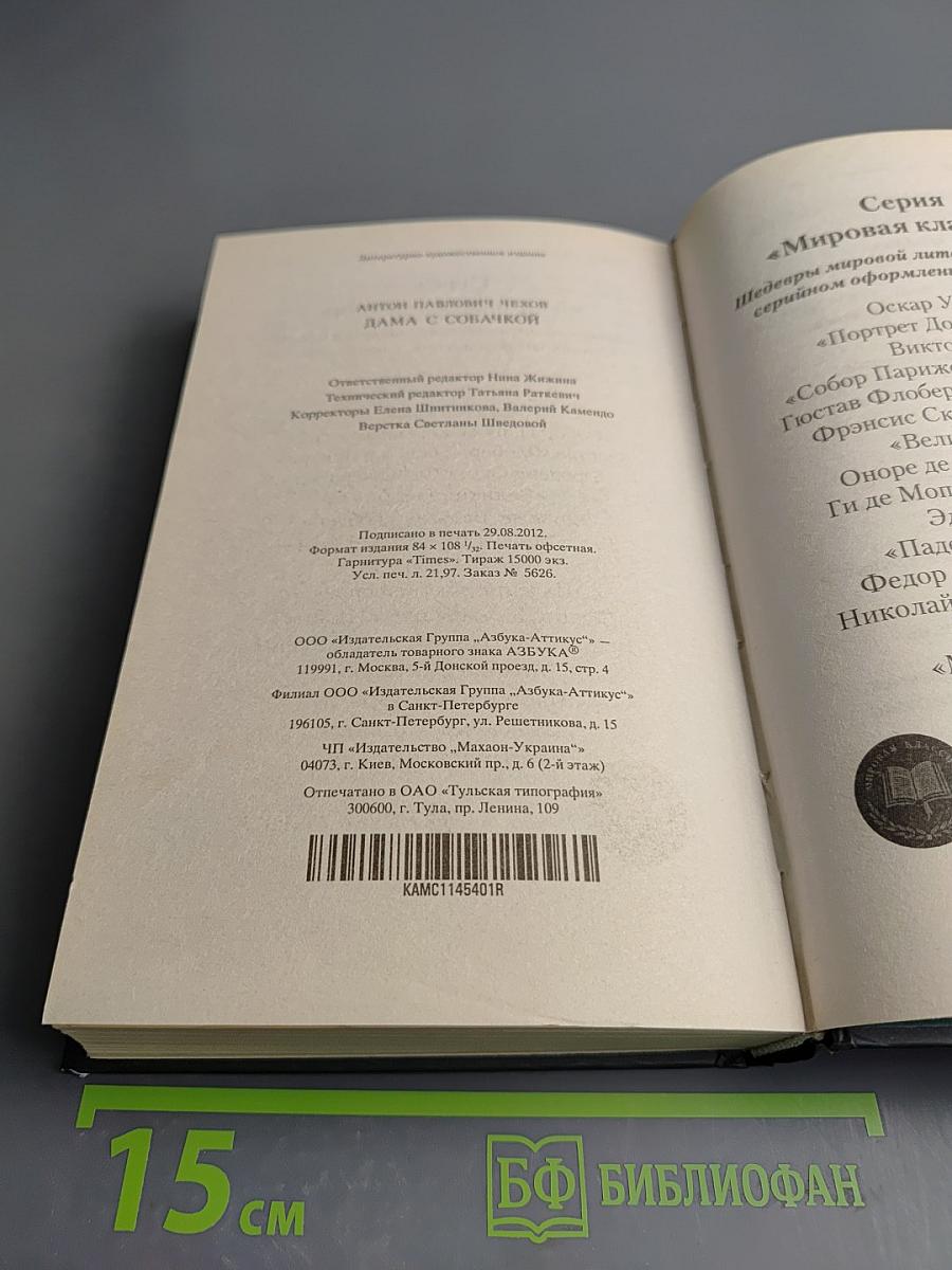 Дама с собачкой: Рассказы