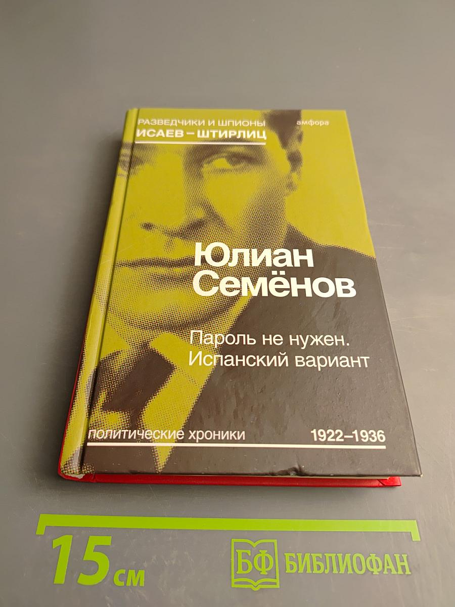 Пароль не нужен. Испанский вариант