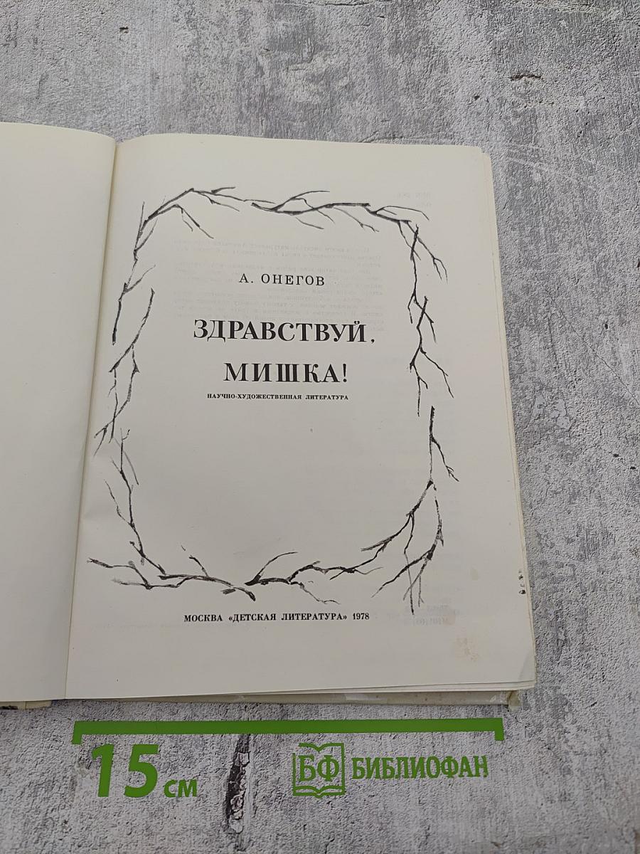Здравствуй, Мишка!