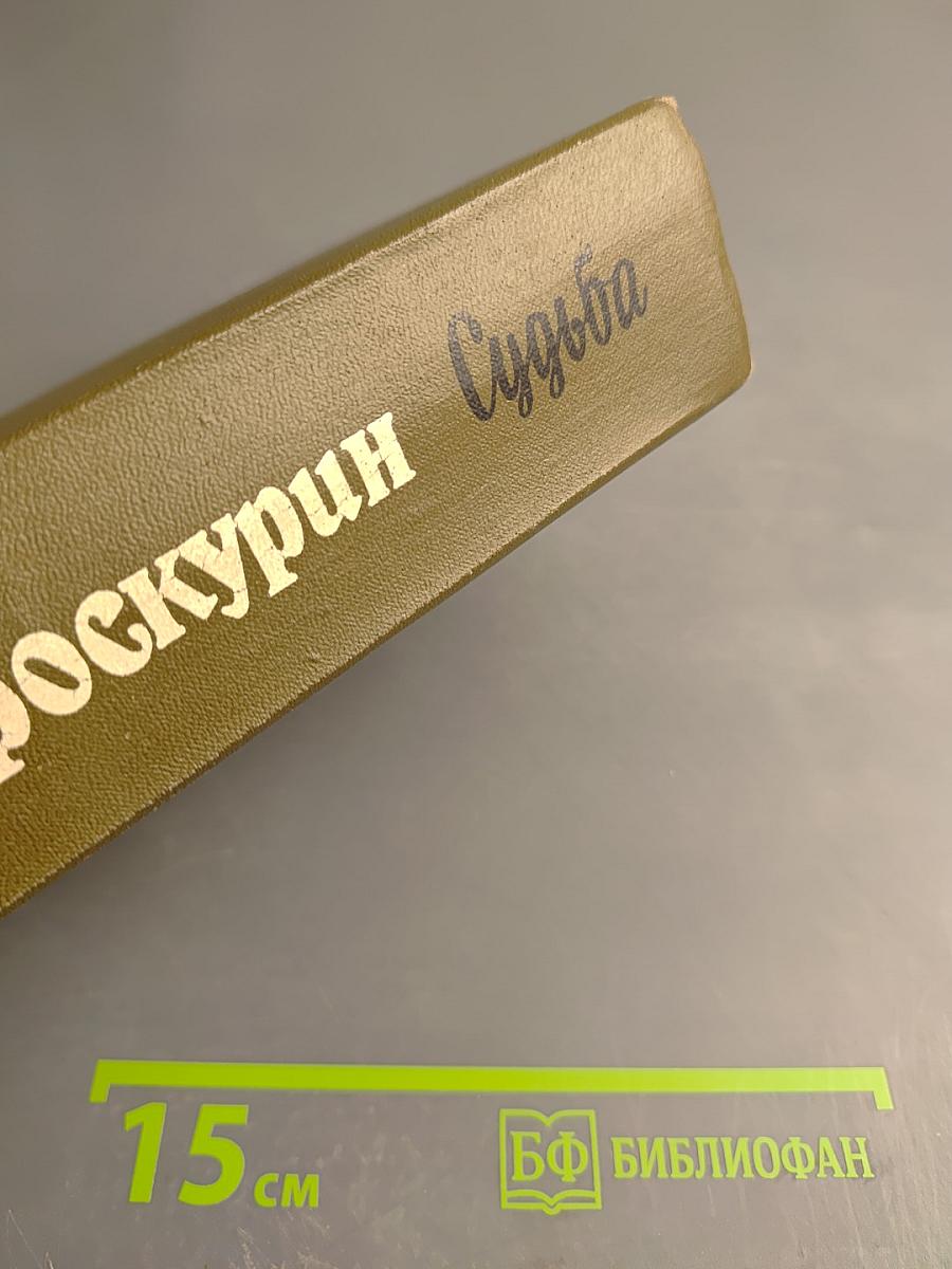 Судьба. Дилогия. Роман первый