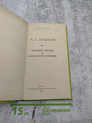 Евгений Онегин. Кавказский пленник