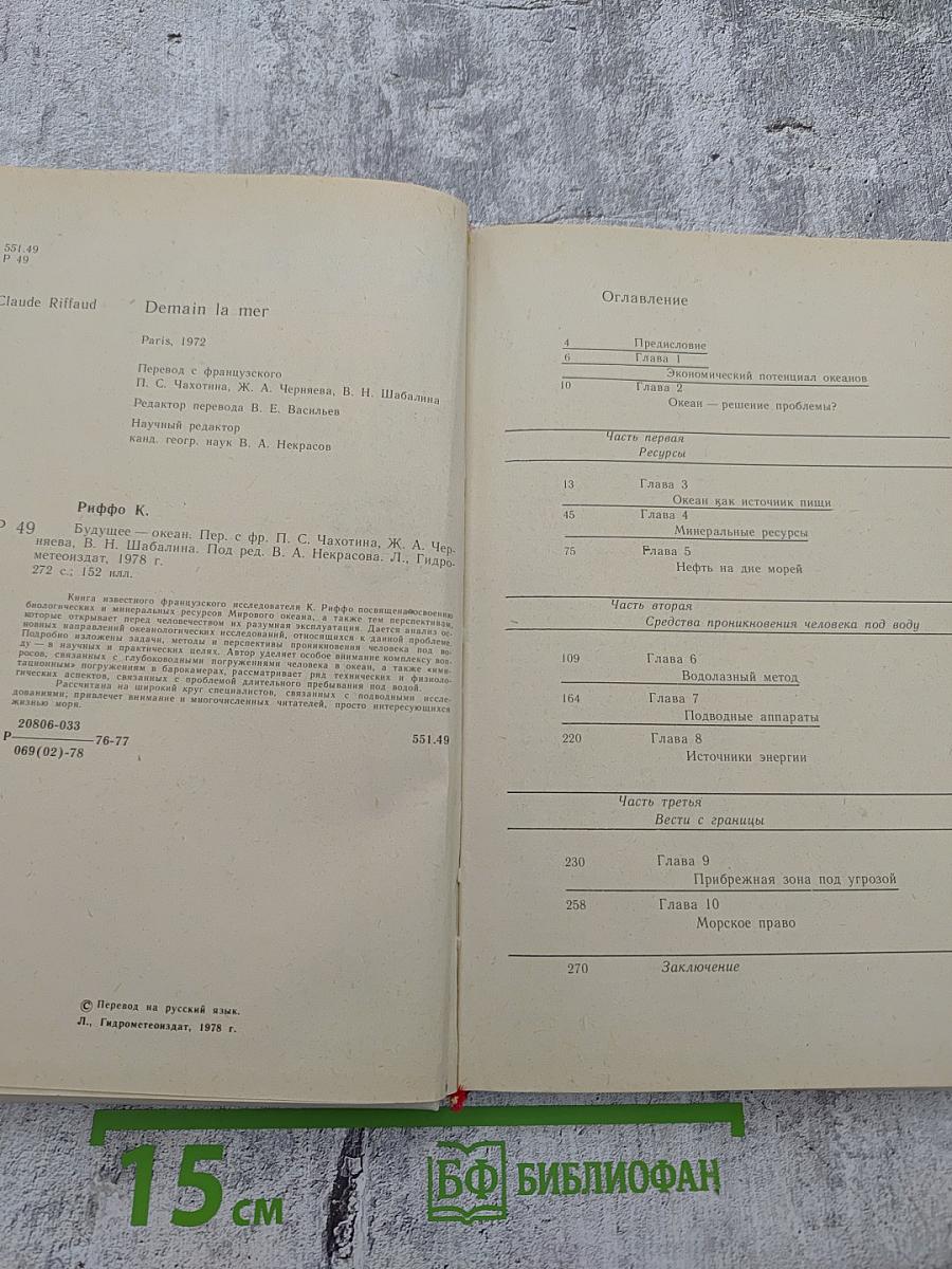 Будущее – океан