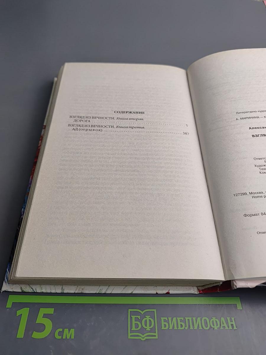 Взгляд из вечности. Дорога. Книга вторая