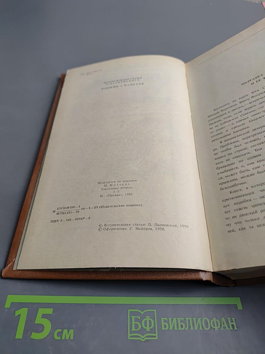 Унесенные ветром. Том 1