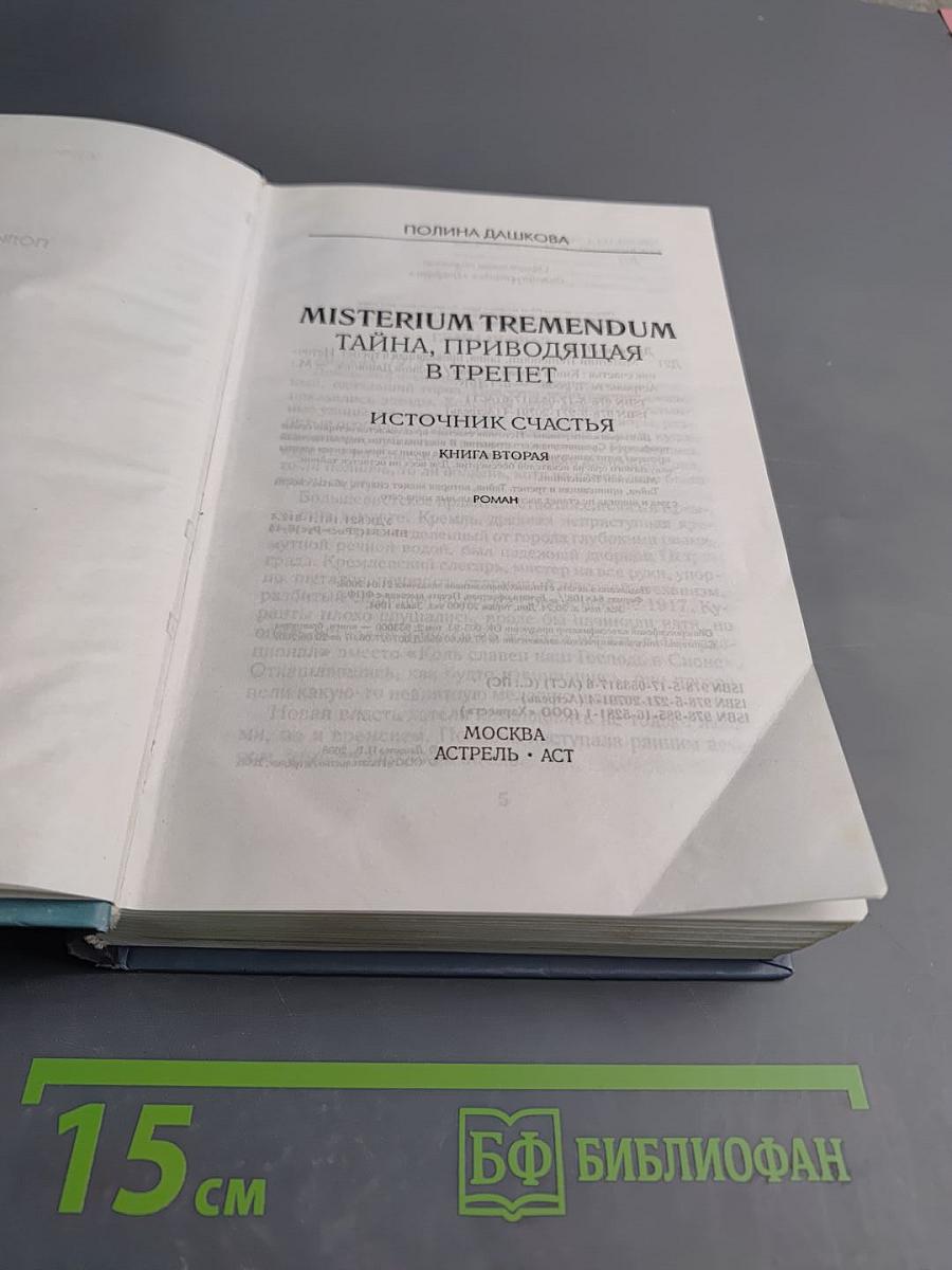 Misterium Tremendum. Тайна, приводящая в трепет. Источник счастья. Книга вторая