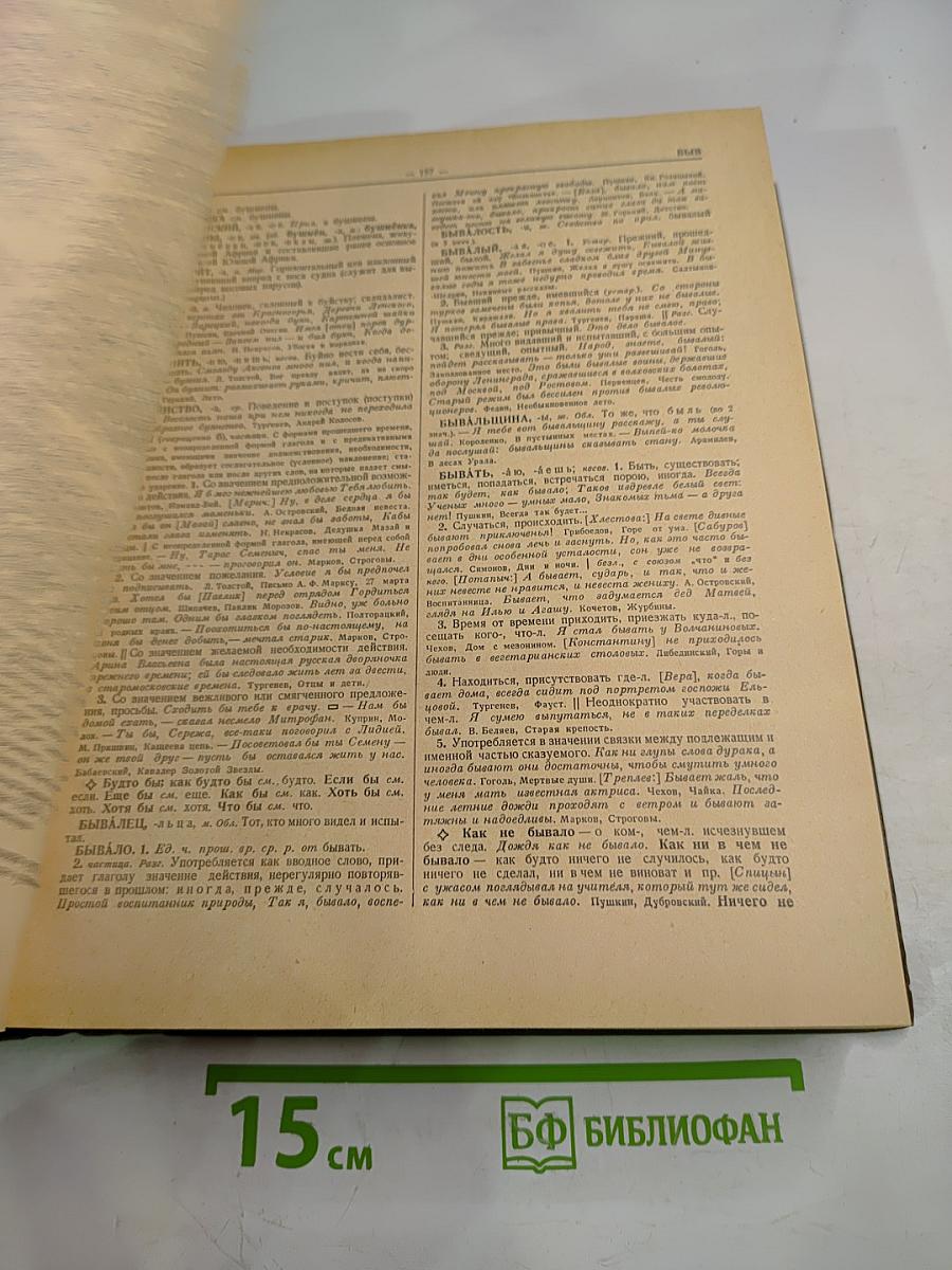 Словарь русского языка. Том I: А-Й