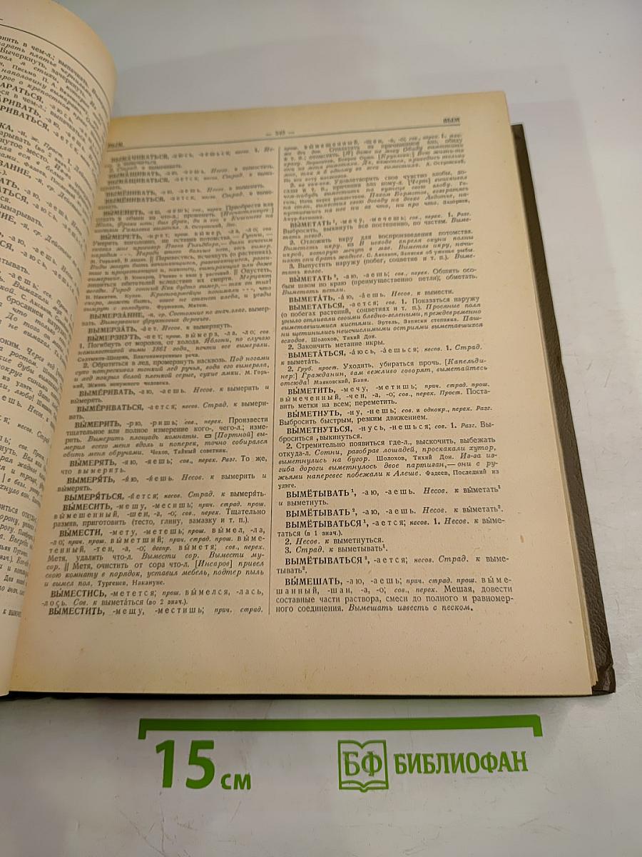 Словарь русского языка. Том I: А-Й