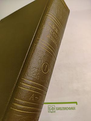 Словарь русского языка. Том I: А-Й