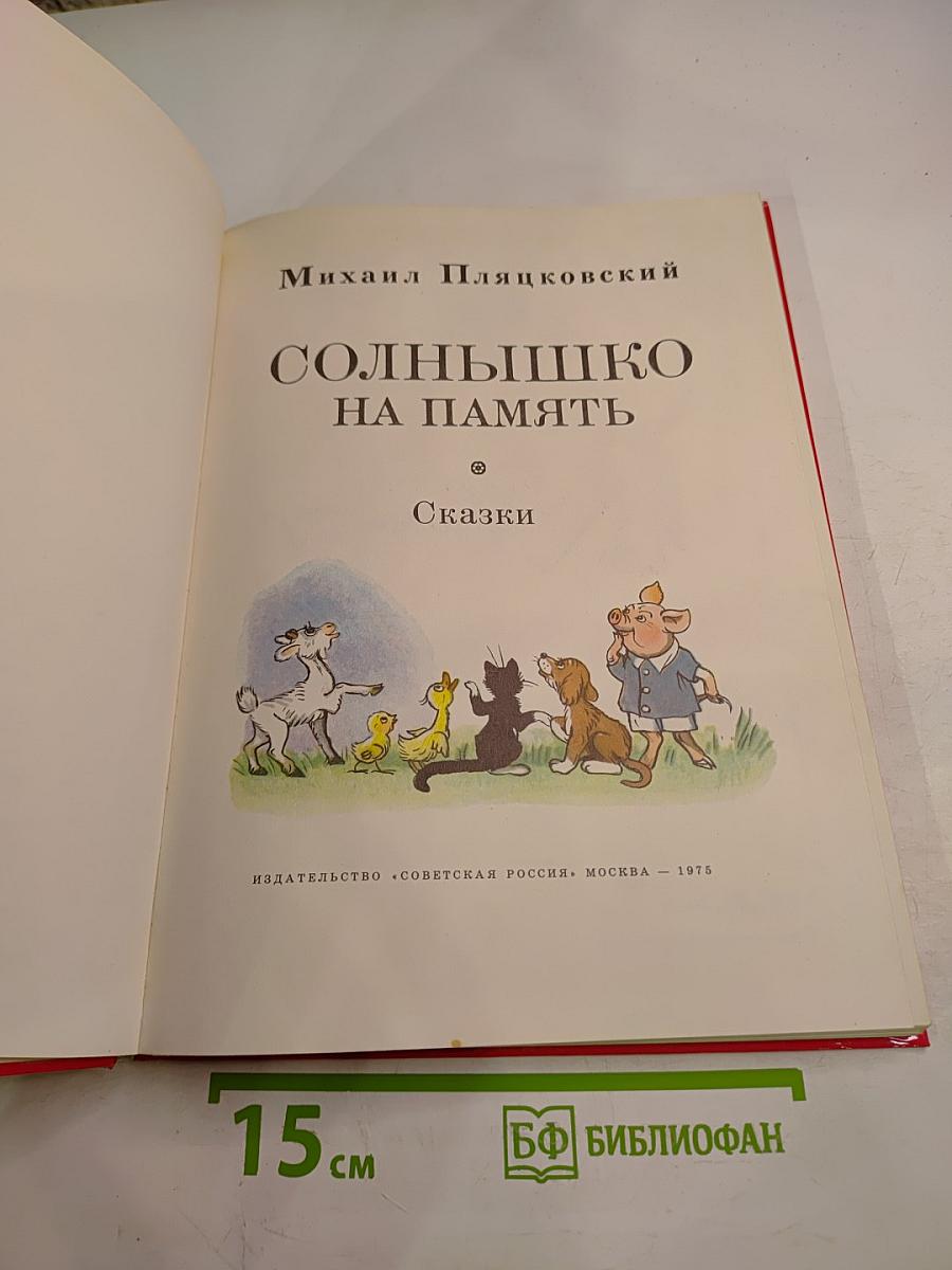 Солнышко на память