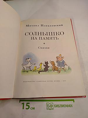 Солнышко на память