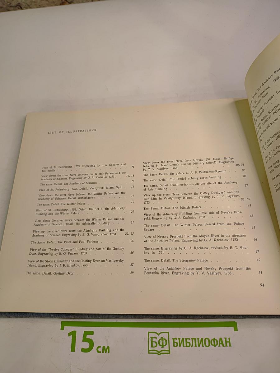 Виды Петербурга и его окрестностей середины XVIII века