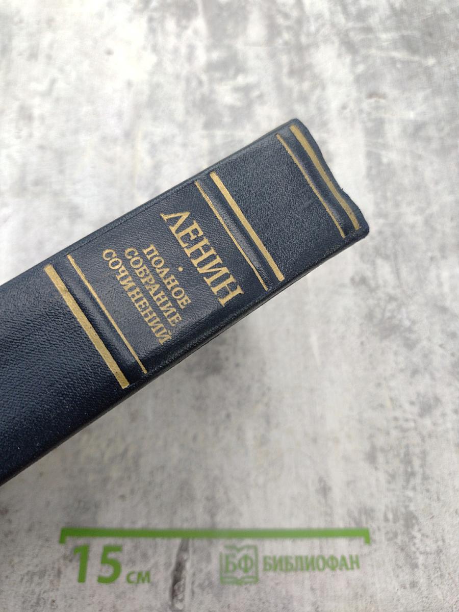 Полное собрание сочинений В.И. Ленина. Том 19