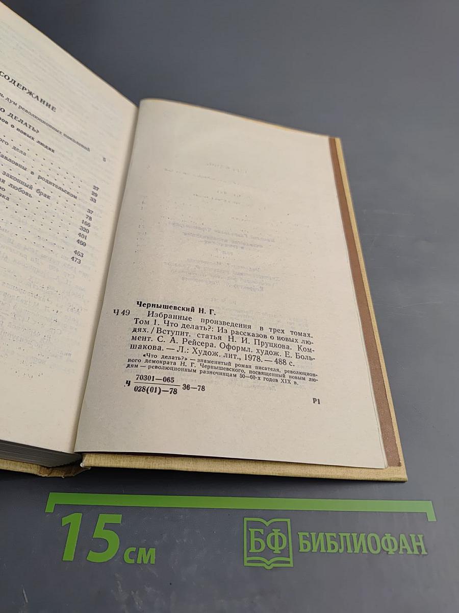 Избранные произведения. Том I. Что делать? Из рассказов о новых людях