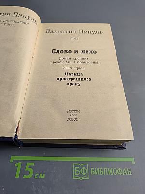 Слово и дело. Том I. Книга первая: Царица престрашного зраку